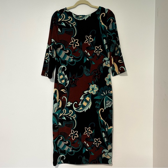 CHICO’S Petite Traveler Floral Dress Size 1 Medium/8 - Picture 9 of 11